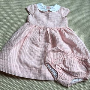 Baby girl’s pink 2-piece occassion dress - perfect for Easter!